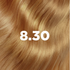LA COULEUR ABSOLUE 8.30  GOLDEN LIGHT BLONDE (PERMANENT HAIRCOLOUR WITH BOTANICAL EXTRACTS)